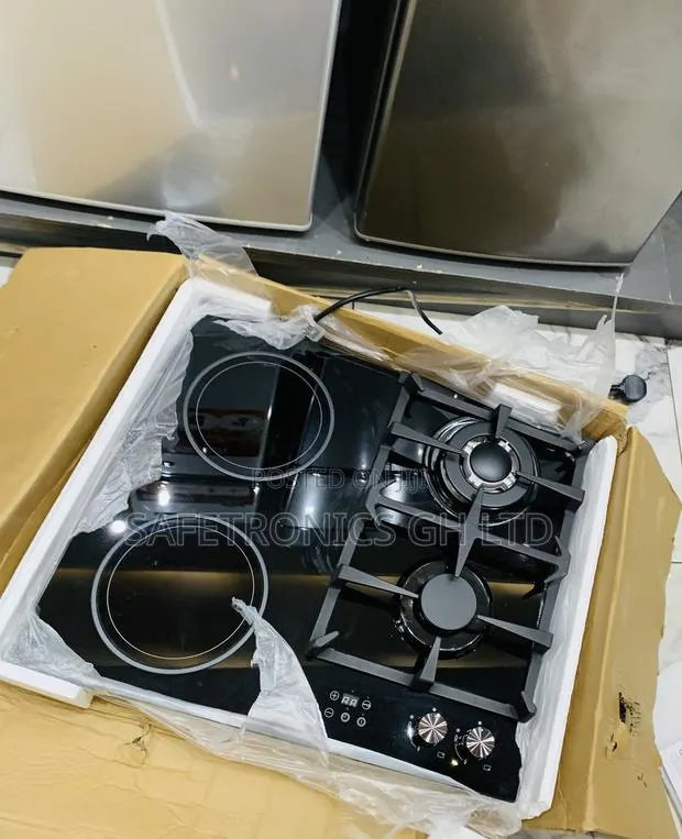 Check Out 2 Electric 2 Gas Hob Kenwood Black · Photo 1