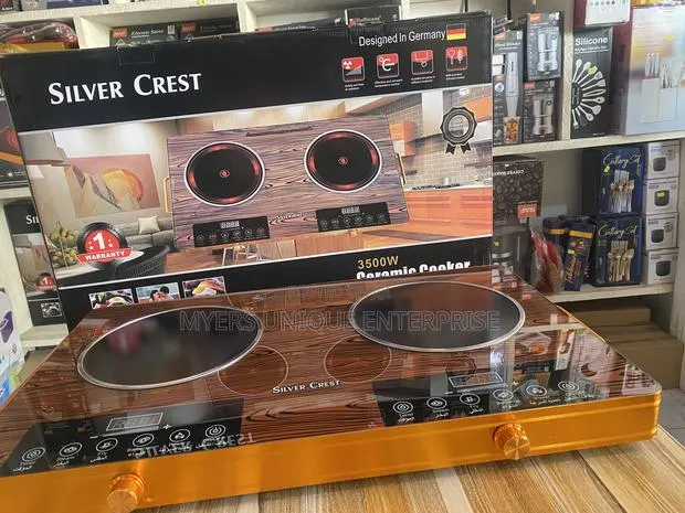 Silver Crest 2-Burner Electric Stove(No Gas Needed) · Photo 1