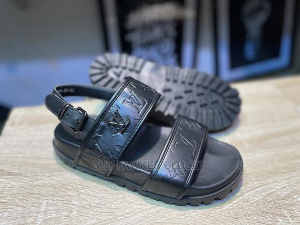 LV Leather Sandals · Photo 3