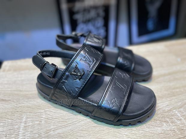 LV Leather Sandals · Photo 1