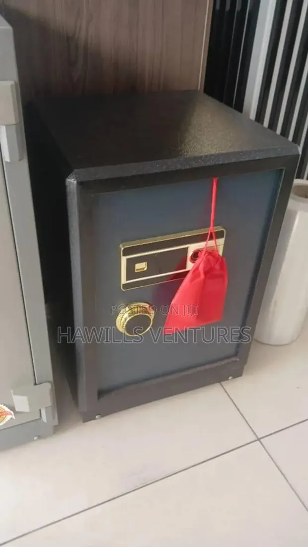 Fireproof Money Safe Designed To Protect Valuable From Fire And Theft. · Photo 1