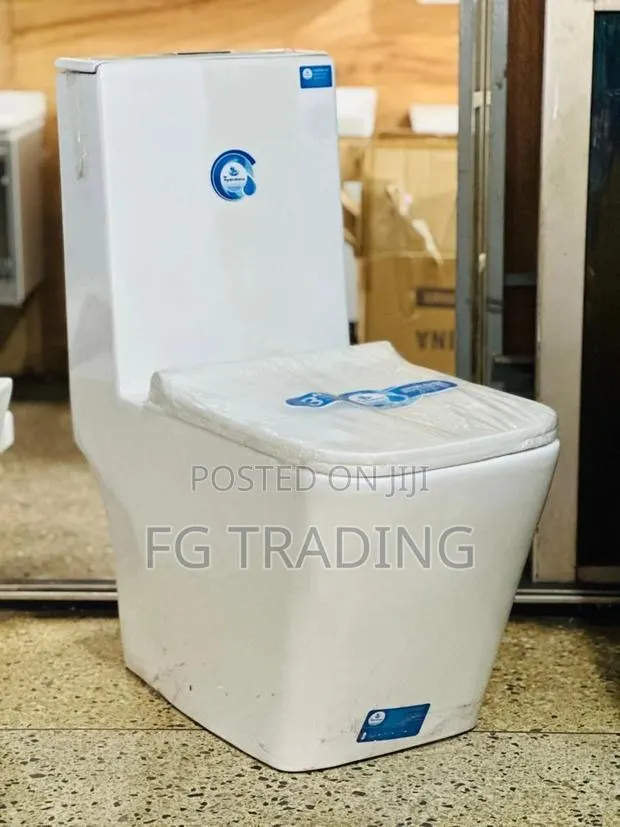 Combined Water Closet - Slim Tank Unit - Siphonic Toilet · Photo 1
