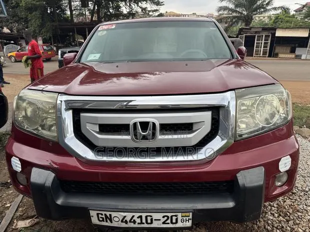 Honda Pilot 2008 Red · Photo 1