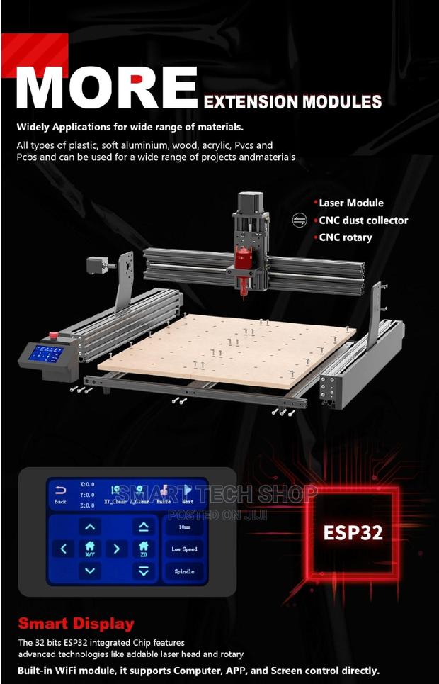 TTC450 CNC Router Machine 3D Cutting and Engraving Machine · Photo 2