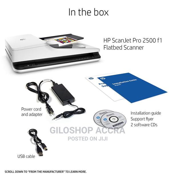 Hp Scanjet Pro 2500 F1 Flatbed Ocr Scanner · Photo 4