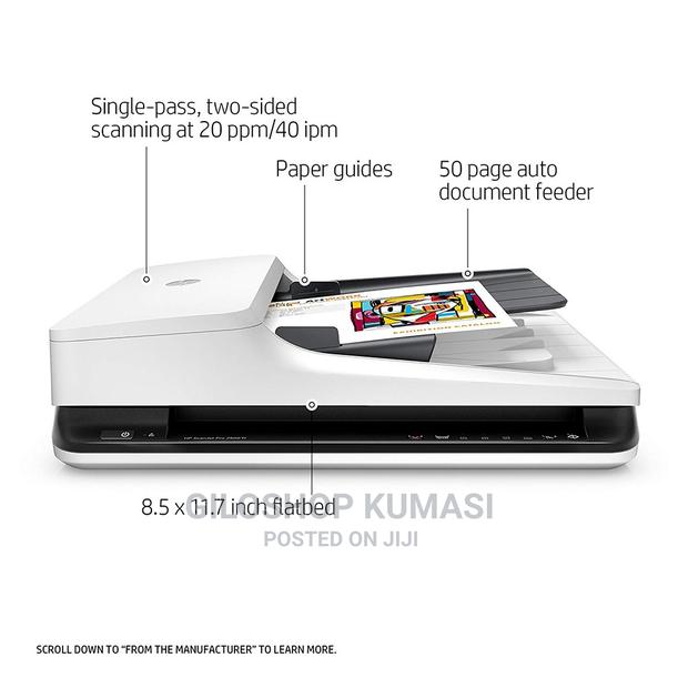 Hp Scanjet Pro 2500 F1 Flatbed Ocr Scanner · Photo 1