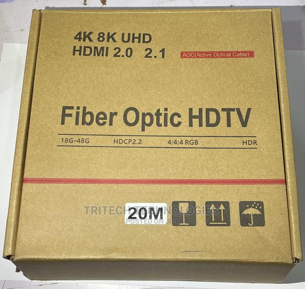 High-Speed Hdmi 2.0 Fiber Active Optical Cable (Aoc) - · Photo 2