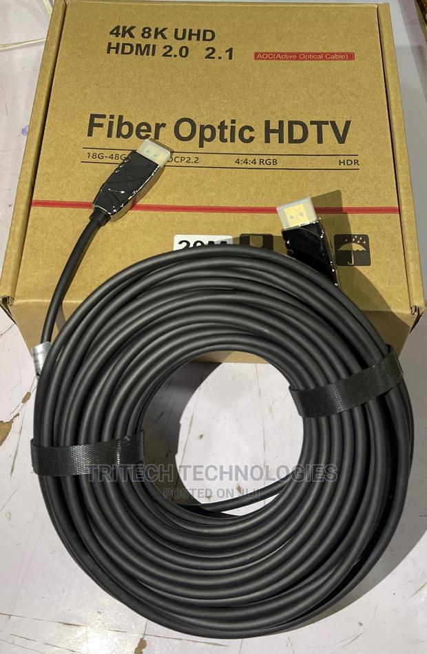 High-Speed Hdmi 2.0 Fiber Active Optical Cable (Aoc) - · Photo 1