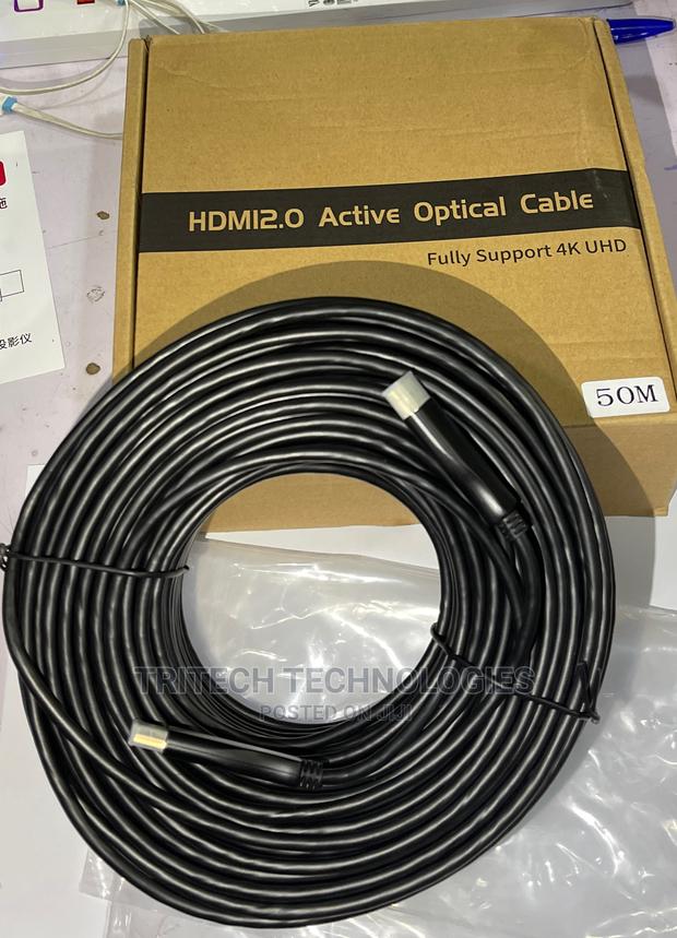 High-Speed HDMI 2.0 Fiber Active Optical Cable (AOC) - 4kx2k · Photo 1