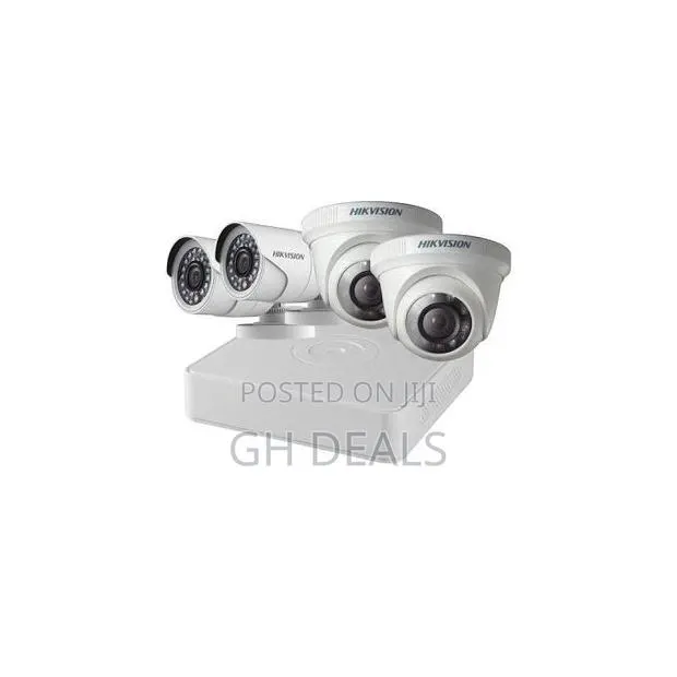 Hikvision DVR 4 Channel Turbo HD CCTV - White · Photo 1