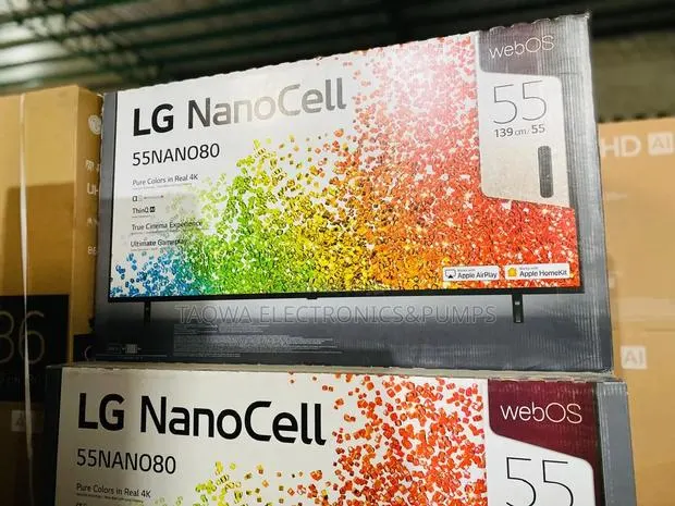 LG 55" Nanocell, 55nano80 Smart TV · Photo 1