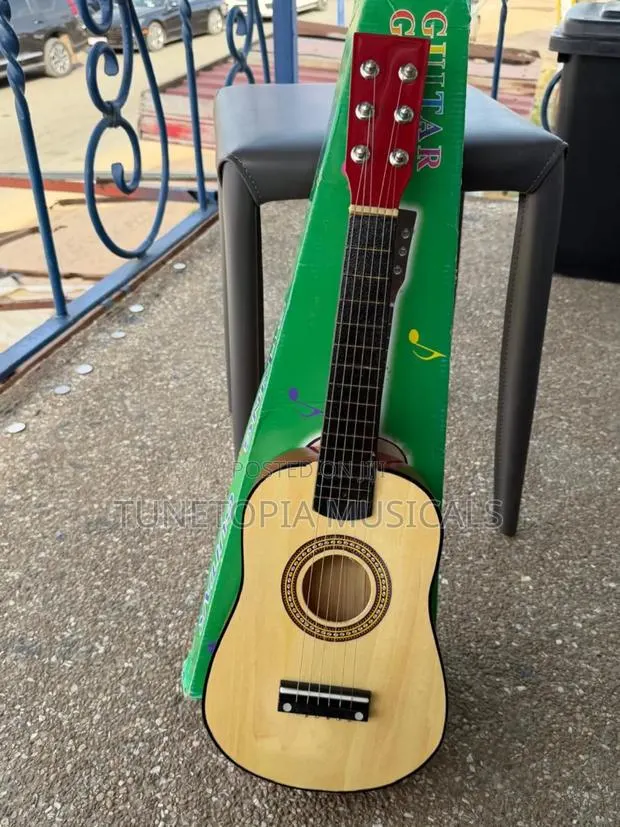 23-Inch Wooden Children Acoustic Guitar · Photo 1