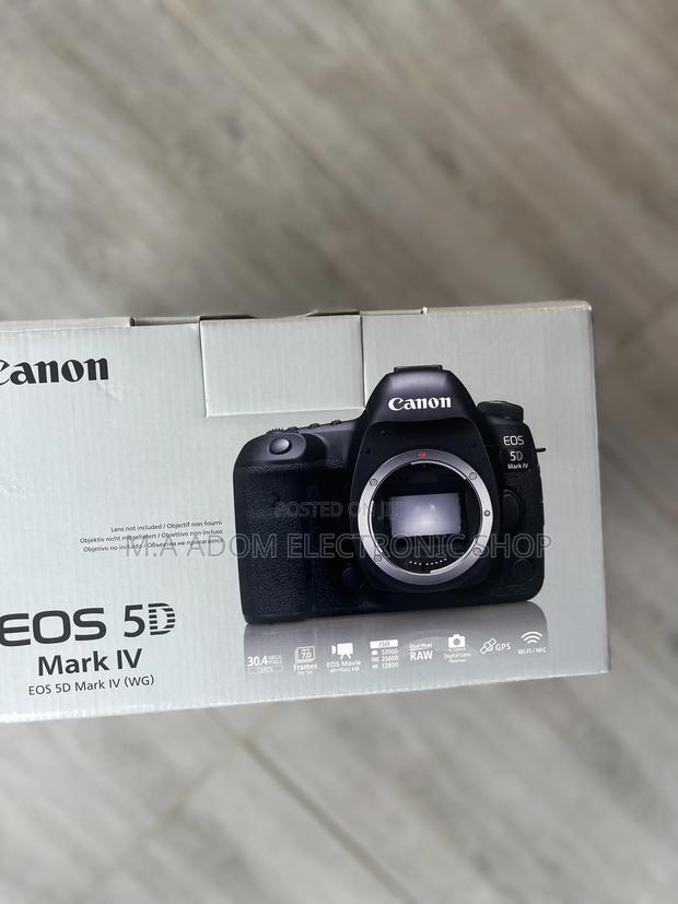 Original Canon 5D Mark Iv Dslr Camera With Lens · Photo 1
