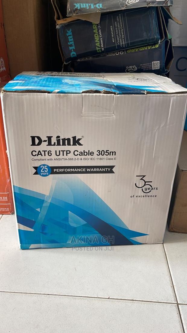 D-Link Cat6 Utp Networking Cable 305m Dlink · Photo 1