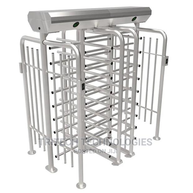 Fht2422: Full Height Turnstile With Fingerprint and Rfid · Photo 1