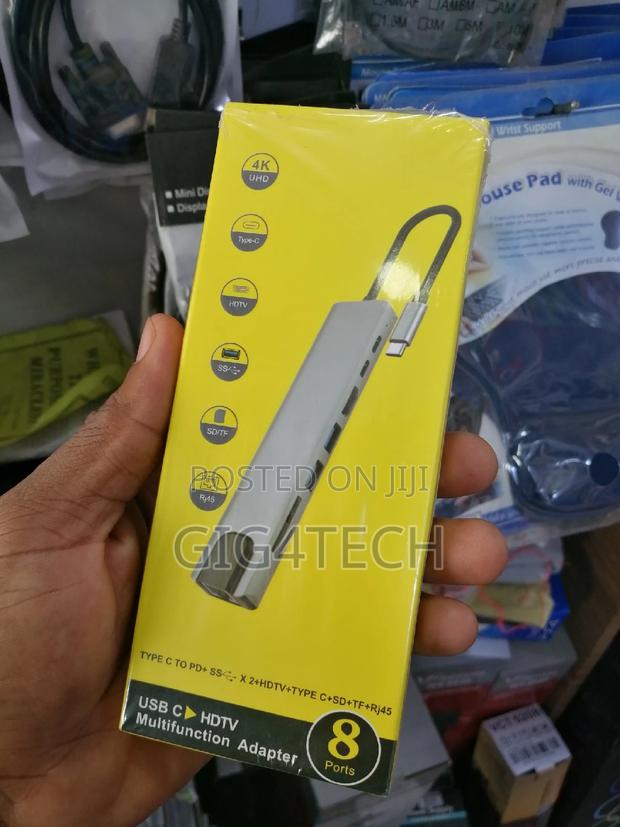 Type-C 8 in 1 Docking Station Multifunction Adapter · Photo 1