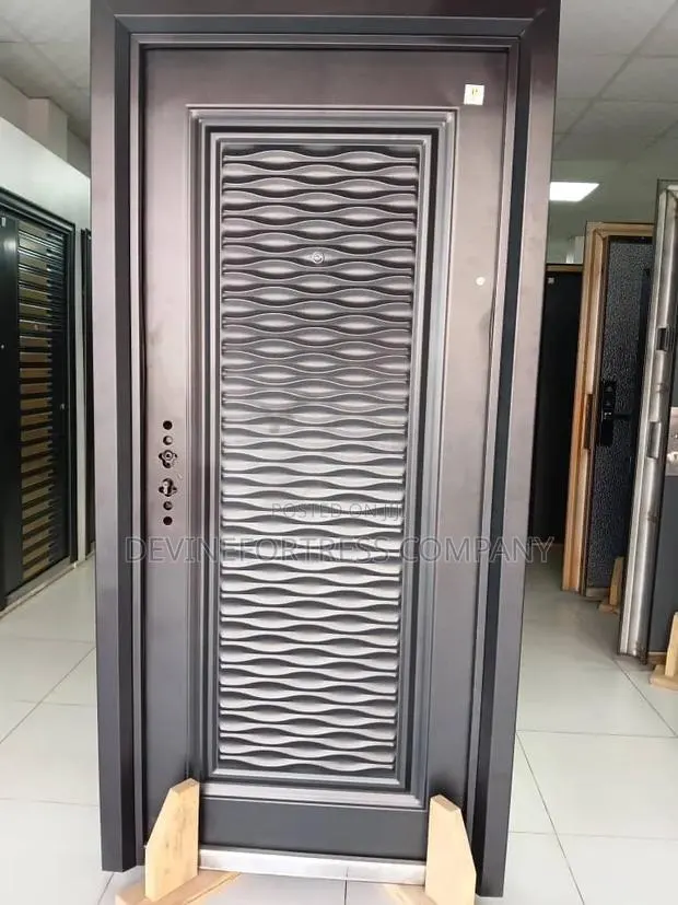 Quality Black Door Available in All Sizes, Rough for All Weather · Photo 1