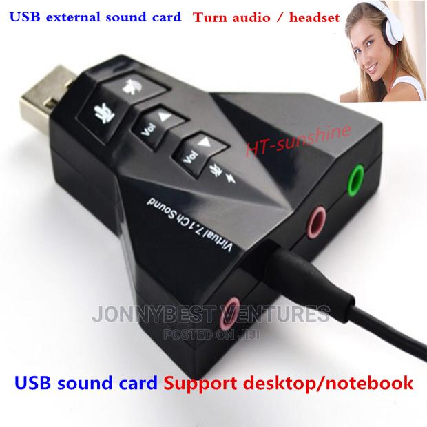Double USB External Sound Card · Photo 1