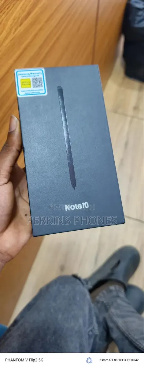 New Samsung Galaxy Note 10 5G 256 GB Black · Photo 1