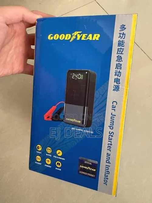 Goodyear Car Jump Starter and Multi Functional 6400mah 160psi · Photo 1