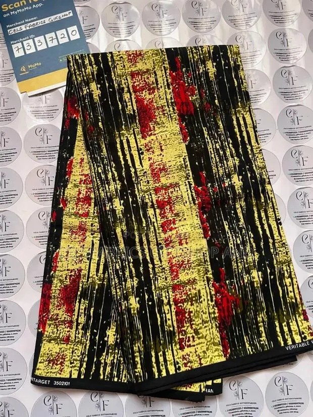 Hitarget/Other African Print Fabrics 35 Cedis a Yard(190 for 6 Yards) · Photo 1