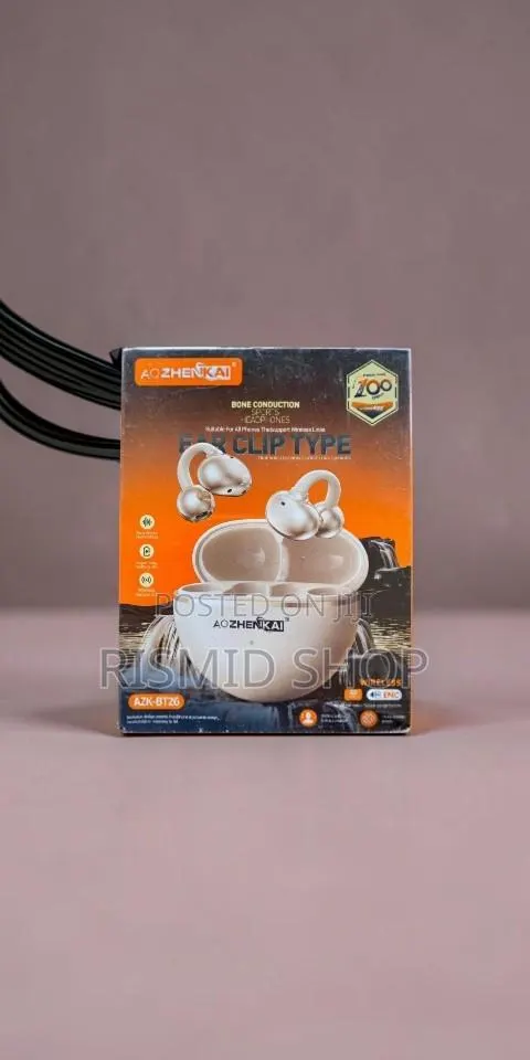 AZK-BT26 Lightweight Wireless Clip Earphones · Photo 1