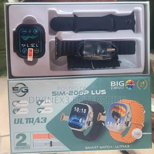 Ultra3 Sim-200 Plus Smartwatch · Photo 1