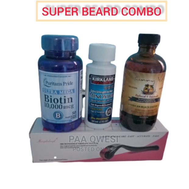 Kirkland,Biotin,Derma Roller Jamaica Castor Oil. · Photo 1