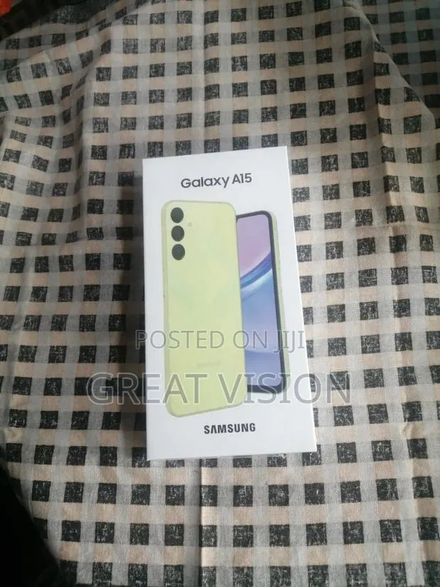New Samsung Galaxy A15 128 GB Yellow · Photo 1