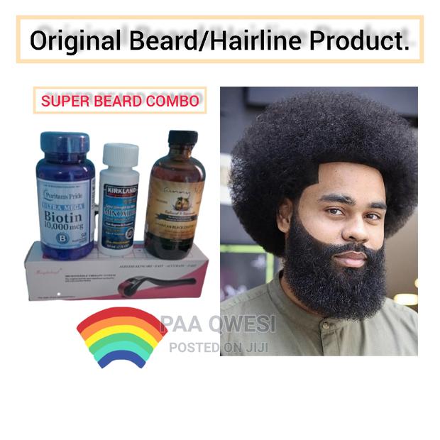 Biotin,Roller 0.5mm,Castor Oil Derma Roller. · Photo 1
