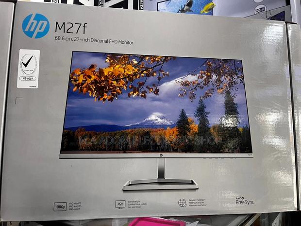 Sealed HP M27f FHD Monitor · Photo 1