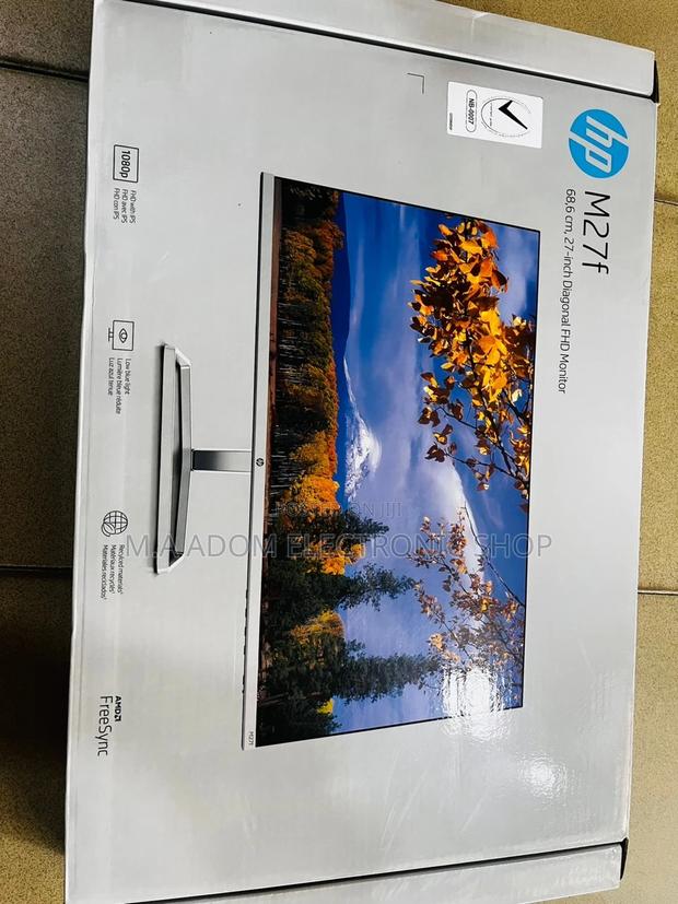 Tear Rubber HP M27f FHD Monitor · Photo 1