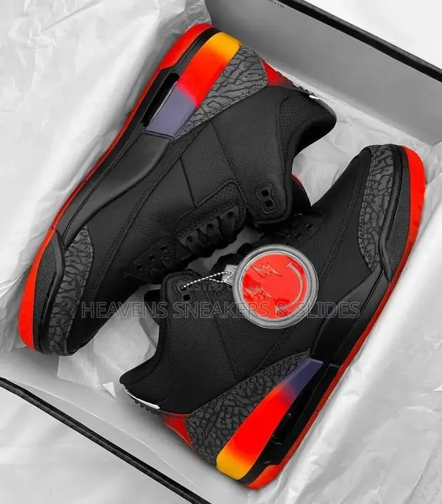 Air Jordan 3 Retro X J Balvin "Rio" · Photo 1