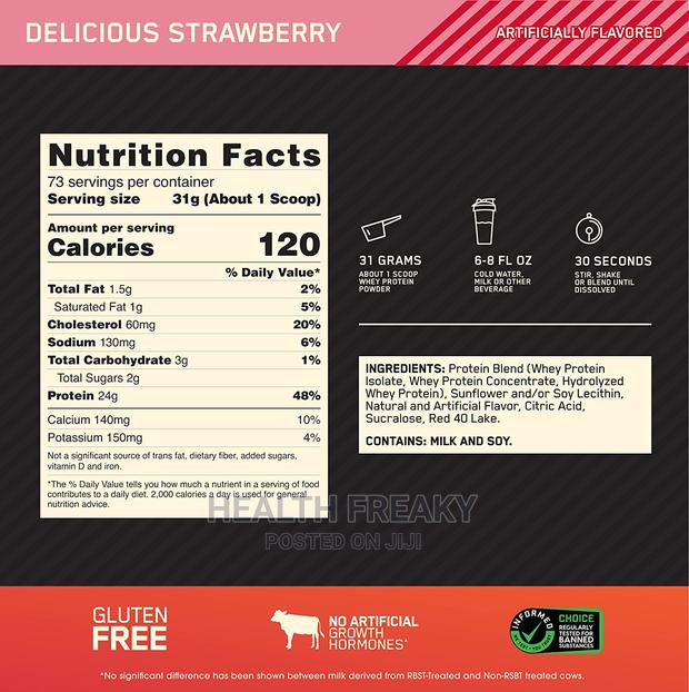 Gold Standard 100% Whey Protein Muscle Builder 5lb · Photo 6