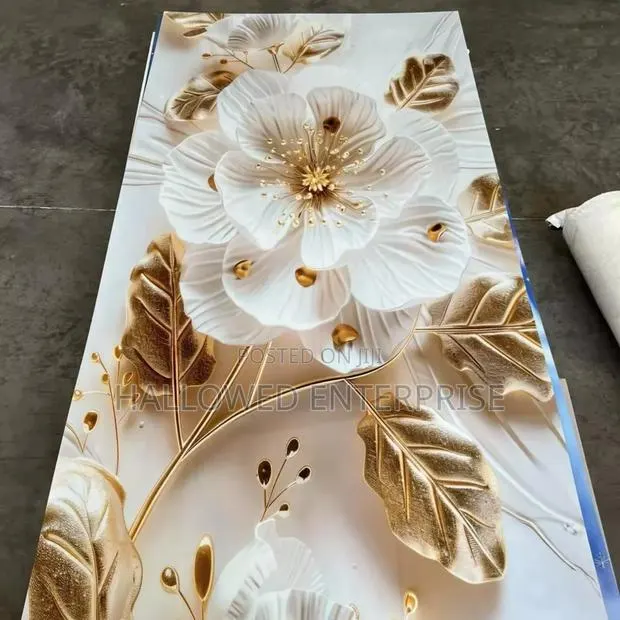 Modern Pvc Uv Marble Wall Panel · Photo 1