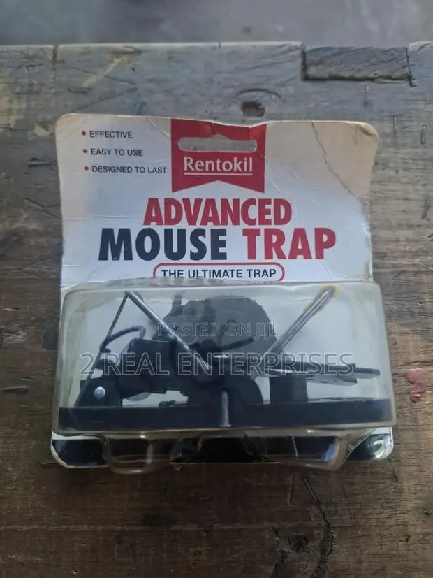 Rentokil Advanced Mouse Trap - Reusable Easy-Set Pest Control Trap · Photo 1
