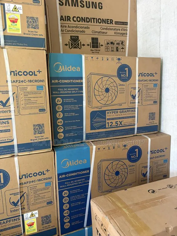 Anti Corrosive Anti Uv Aging Midea 2.0 Energy Saving Inverter Ac · Photo 1