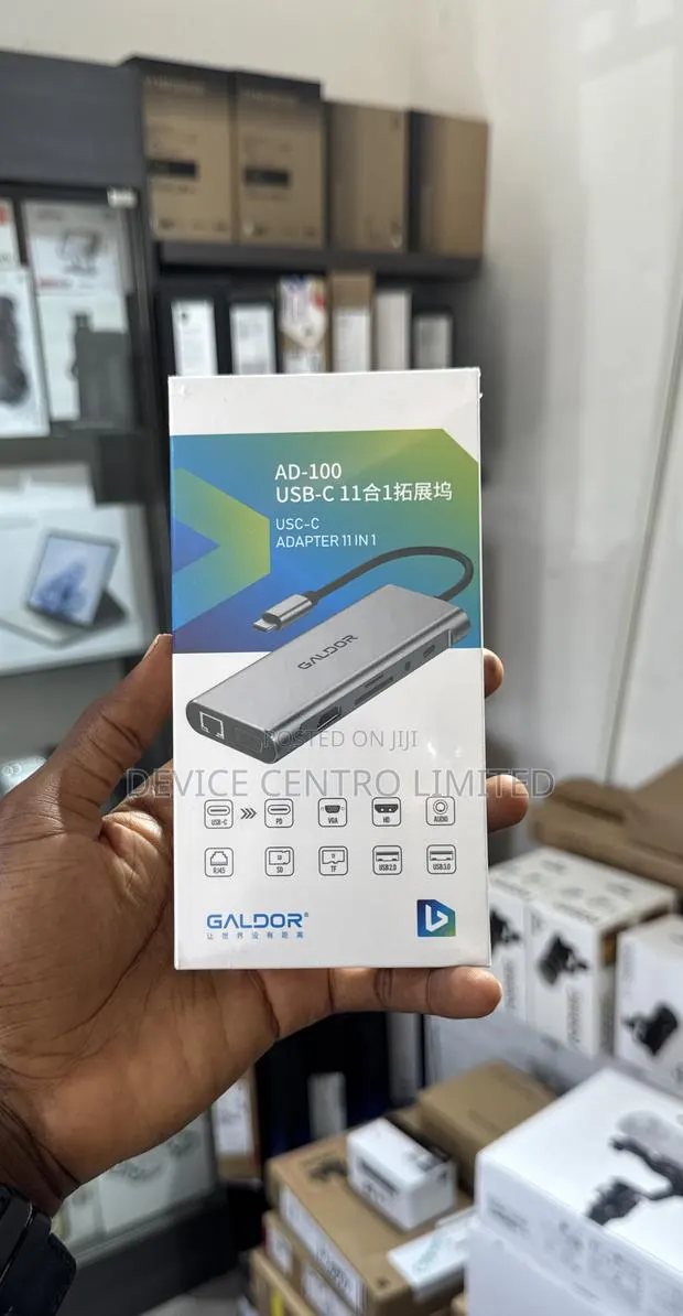 Glador Type C Usb Hub Adapter 11-in-1 · Photo 1