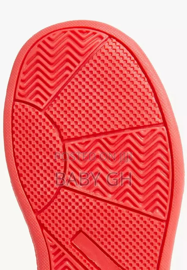 M S Red and White High Top Trainers · Photo 2