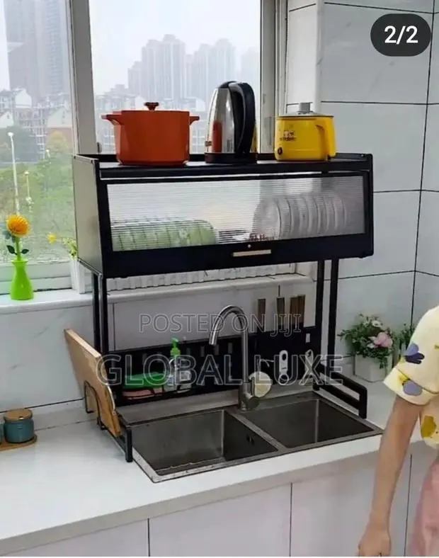 Single Door Over-the-Sink Dish Rack · Photo 1