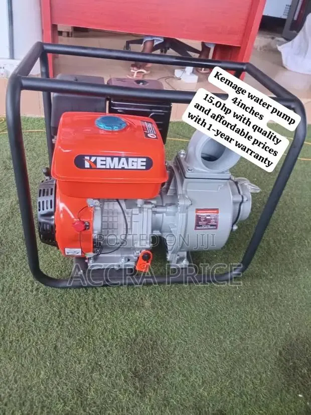 Kemage Petrol Water Pump – Quality Pump for Farming, Construction · Photo 1