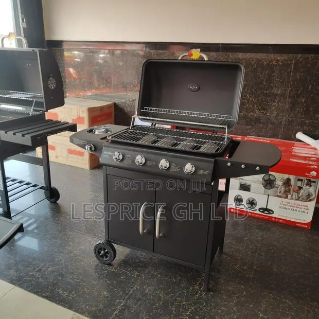 Falaa Deal of the Moment on Our Ideal 4 Burner Gas BBQ Stand Grill · Photo 1