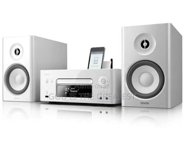 Powerful Denon Modern Hifi System With WiFi Connection