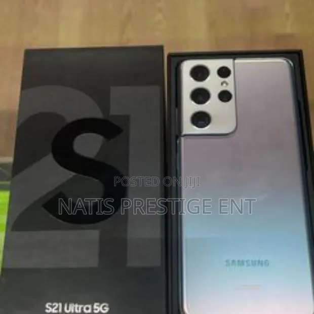 New Samsung Galaxy S21 Ultra 5G 512 GB Silver · Photo 1