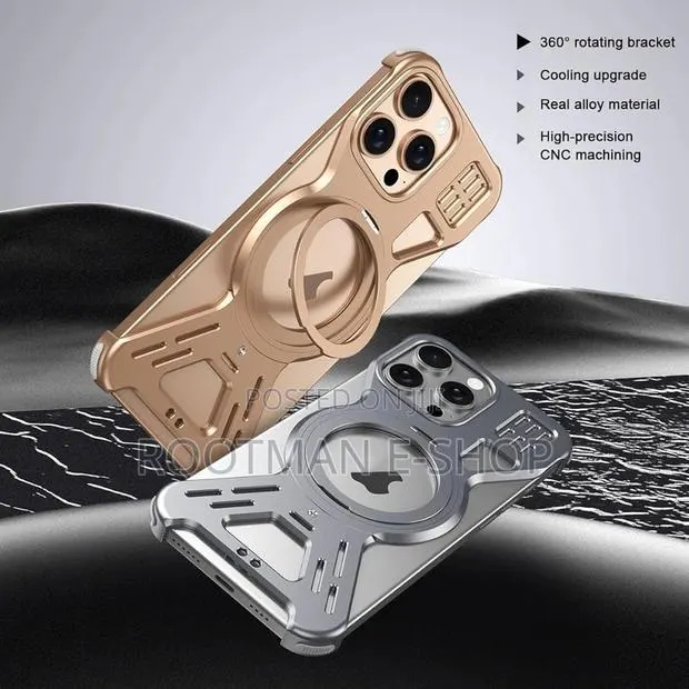 iPhone 15 - 16 Pro Max Armor 360 Holder Frameless W Magsafe · Photo 1