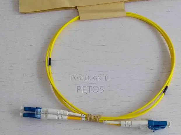 Excel Enbeam OS2 Fibre Patch Lead Yellow · Photo 1