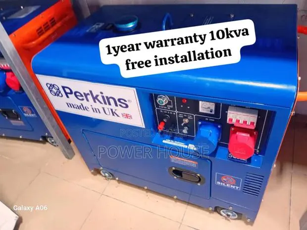 Energetic Vegan 10kva 13000watts Diesel Generator Perkins · Photo 1