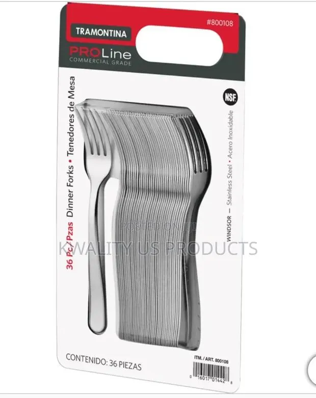 Tramontina ProLine 36-Piece Windsor Dinner Forks Set · Photo 1