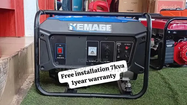 Kemage 7kva Petrol Generator – Stable Power for Appliances 7kva · Photo 1