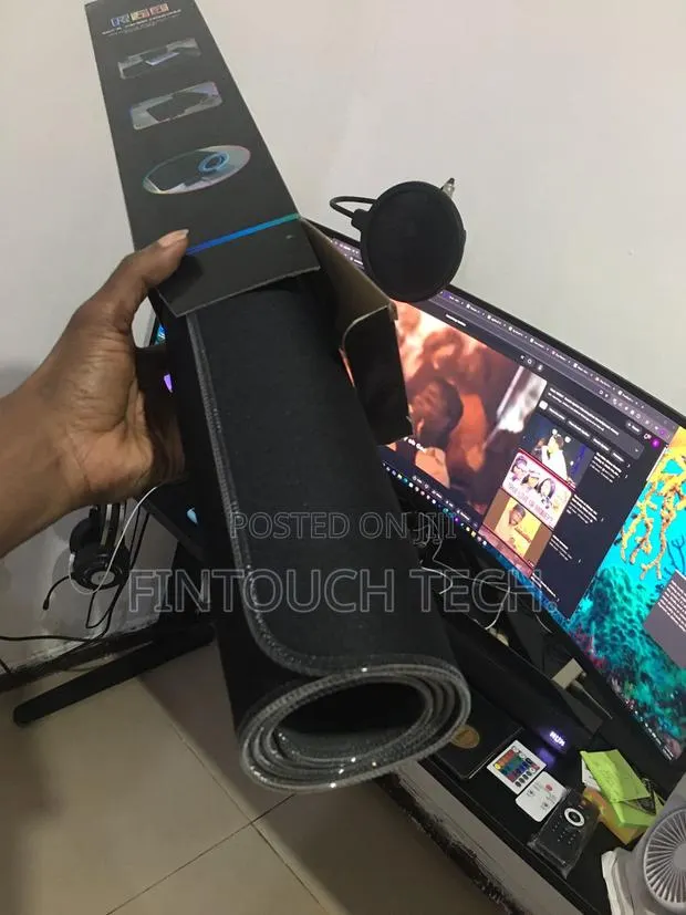 Extra Large Mouse Pad With RGB Light for Your Gaming | Office Desk · Photo 1